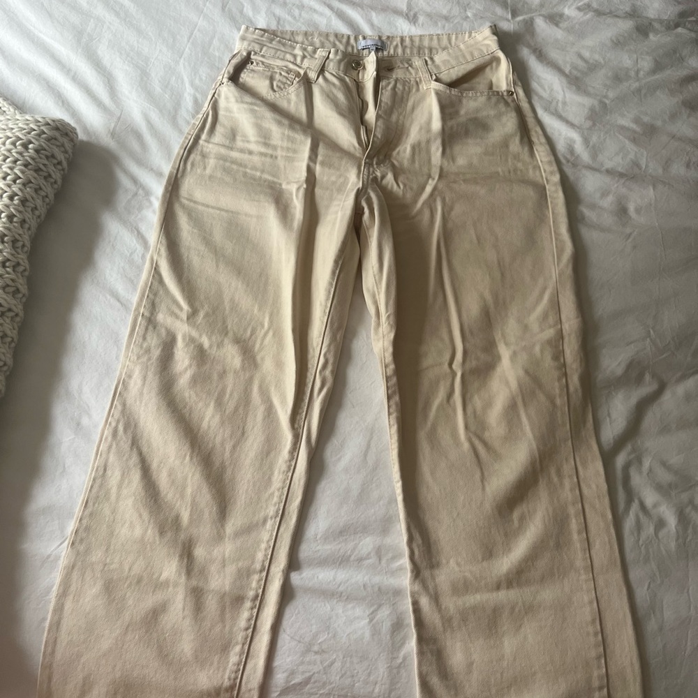 We Wore What Cream Jean